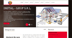 Desktop Screenshot of instal-grup.ro